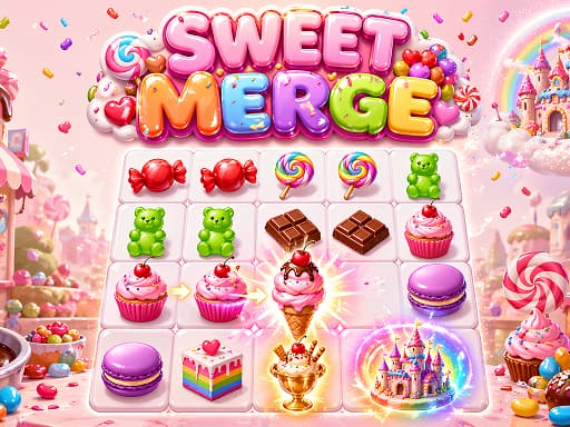 Sweet Merge Puzzle