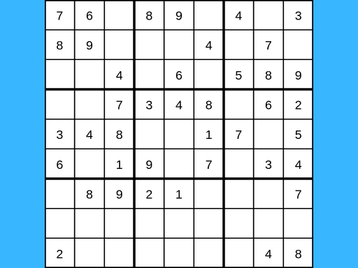 Sudoku for bro