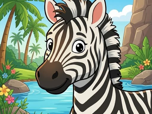 African Animals: Jigsaw Puzzles