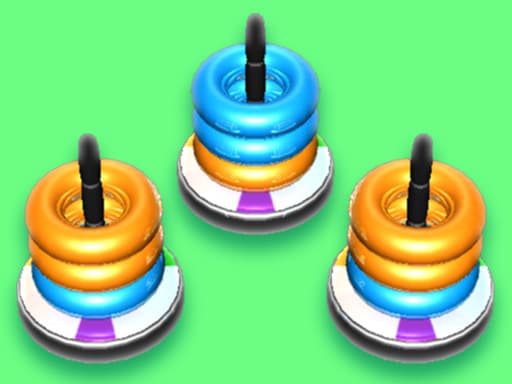 Hoop Stack Sort Puzzle Game
